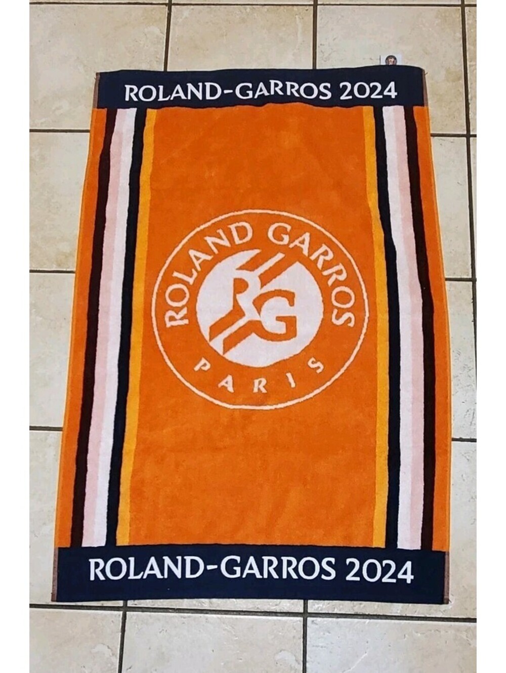 Roland-Garros Paris 2024 player towel - Blue/Orange